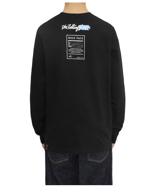 WP（ダブリューピー）の「WP / ダブリューピー：WORLD GREATS R L/Tee：WP12-LT30[AST]（Tシャツ/カットソー・メンズ・ブラック・L）」の9枚目の写真