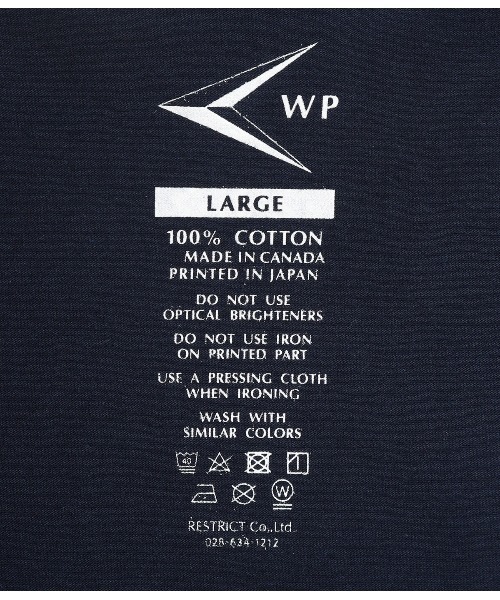 WP（ダブリューピー）の「WP / ダブリューピー：WORLD GREATS R L/Tee：WP12-LT30[AST]（Tシャツ/カットソー・メンズ・ブラック・L）」の14枚目の写真