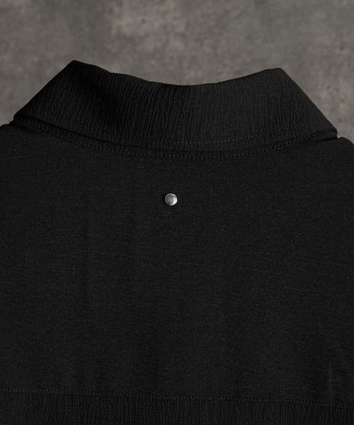 CODE CRINKLE HALF ZIP SHIRT（シャツ/ブラウス）｜ADRER