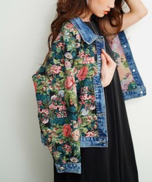 デニムジャケット（花柄・ボタニカル柄）ファッション通販 - ZOZOTOWN