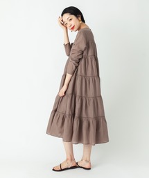ever closet（エバークローゼット）の「インド綿ティアードワンピース（ワンピース）」