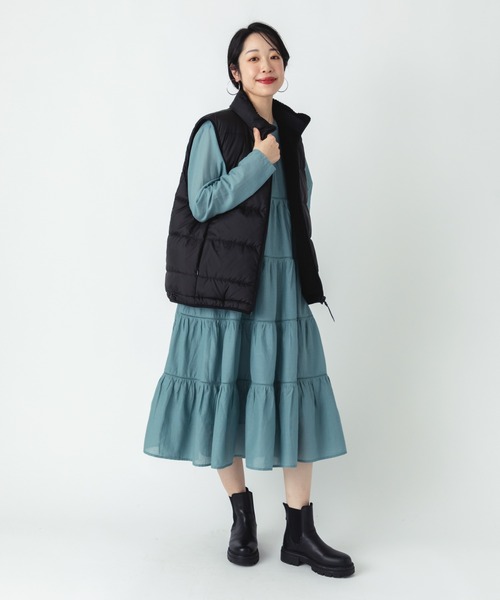 インド綿ティアードワンピース（ワンピース）｜ever closet（エバー