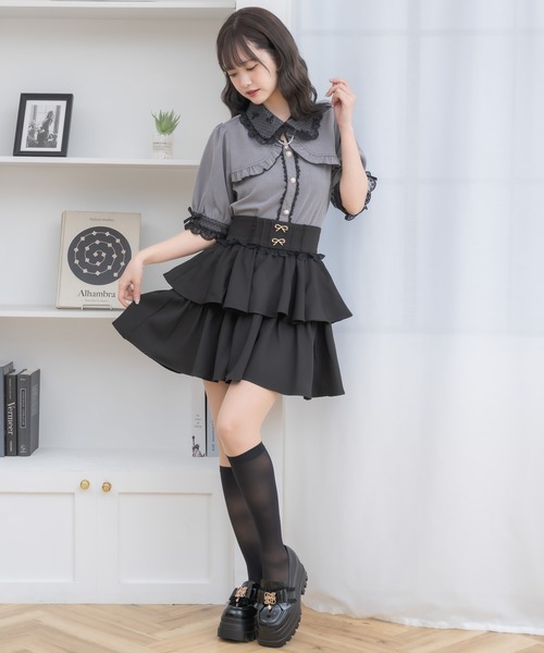 couture BY ROJITA（クチュールバイロジータ）の「ネックレスチャーム付きボレロデザインブラウス（シャツ/ブラウス・レディース・ピンク/ホワイト/その他・FREE）」の20枚目の写真