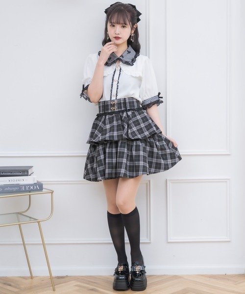 couture BY ROJITA（クチュールバイロジータ）の「ネックレスチャーム付きボレロデザインブラウス（シャツ/ブラウス・レディース・ピンク/ホワイト/その他・FREE）」の21枚目の写真