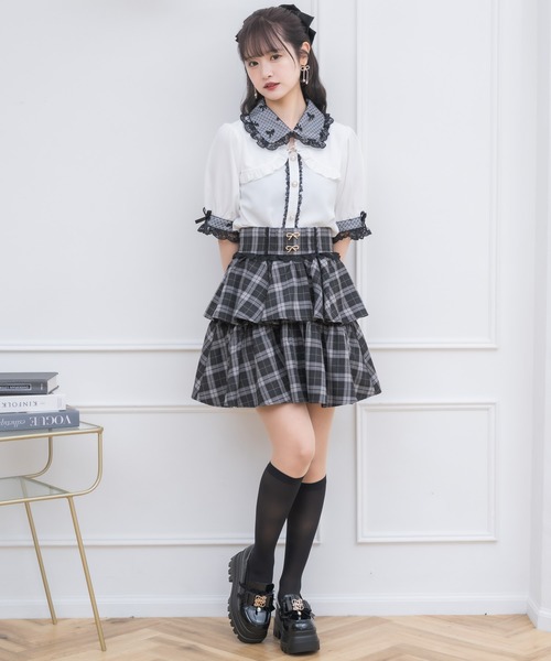 couture BY ROJITA（クチュールバイロジータ）の「ネックレスチャーム付きボレロデザインブラウス（シャツ/ブラウス・レディース・ピンク/ホワイト/その他・FREE）」の22枚目の写真