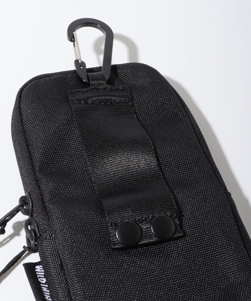 WILD THINGS(ワイルドシングス)の「WILD THINGS POLY CORDURA ポリコーデュラ フォンポーチ&ミニポーチ(ショルダーバッグ・メンズ・ブラック・FREE)」の10枚目の写真