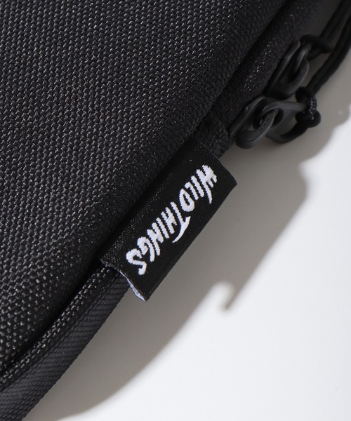 WILD THINGS(ワイルドシングス)の「WILD THINGS POLY CORDURA ポリコーデュラ フォンポーチ&ミニポーチ(ショルダーバッグ・メンズ・ブラック・FREE)」の7枚目の写真