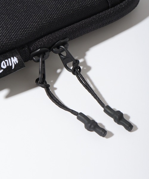 WILD THINGS(ワイルドシングス)の「WILD THINGS POLY CORDURA ポリコーデュラ フォンポーチ&ミニポーチ(ショルダーバッグ・メンズ・ブラック・FREE)」の8枚目の写真