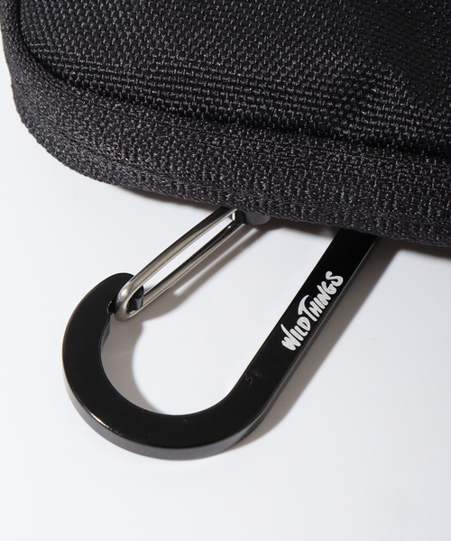 WILD THINGS(ワイルドシングス)の「WILD THINGS POLY CORDURA ポリコーデュラ フォンポーチ&ミニポーチ(ショルダーバッグ・メンズ・ブラック・FREE)」の5枚目の写真