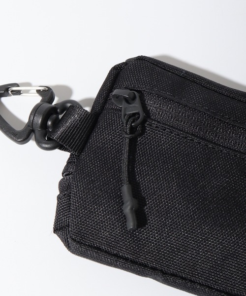 WILD THINGS(ワイルドシングス)の「WILD THINGS POLY CORDURA ポリコーデュラ フォンポーチ&ミニポーチ(ショルダーバッグ・メンズ・ブラック・FREE)」の18枚目の写真