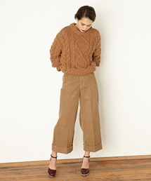 SLY | Corduroy HW WIDE Ankle PT-E(デニムパンツ)