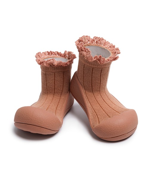 Attipas(アティパス)の「Attipas/Frill フリル ベビーシューズ(その他シューズ・キッズ・ローズ・12.5cm/11.5cm)」の3枚目の写真