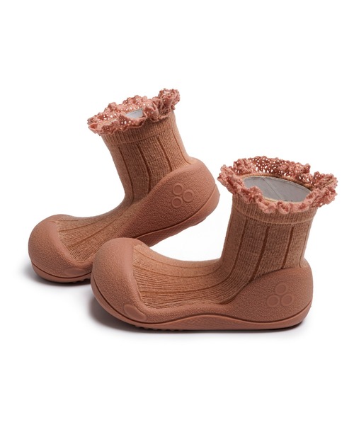 Attipas(アティパス)の「Attipas/Frill フリル ベビーシューズ(その他シューズ・キッズ・ローズ・12.5cm/11.5cm)」の5枚目の写真