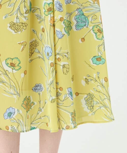 manipuri（マニプリ）の「【別注】manipuri for Ballsey Collage Bloom アシンメトリータックスカート（スカート・レディース・イエロー系その他/ホワイト系その他・36/34）」の10枚目の写真