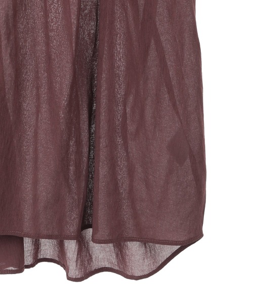 CRAFT STANDARD BOUTIQUE(クラフトスタンダードブティック)の「ヴィンテージボイルタイ付ブラウス◆(シャツ/ブラウス・レディース・ホワイト/ブラウン/ブラック/カーキ・FREE)」の5枚目の写真
