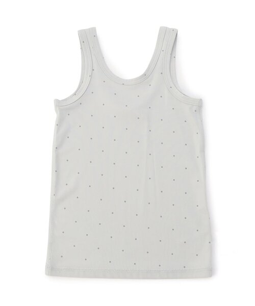 apres les cours(アプレレクール)の「【WEB限定/ジュニア対応】ひんやり天竺深あきインナータンク(インナーウェア/肌着・キッズ・ブラック/グレー/オフホワイト/ベージュ/ラベンダー/サーモンピンク・90/100/110/120/80/130/140)」の13枚目の写真