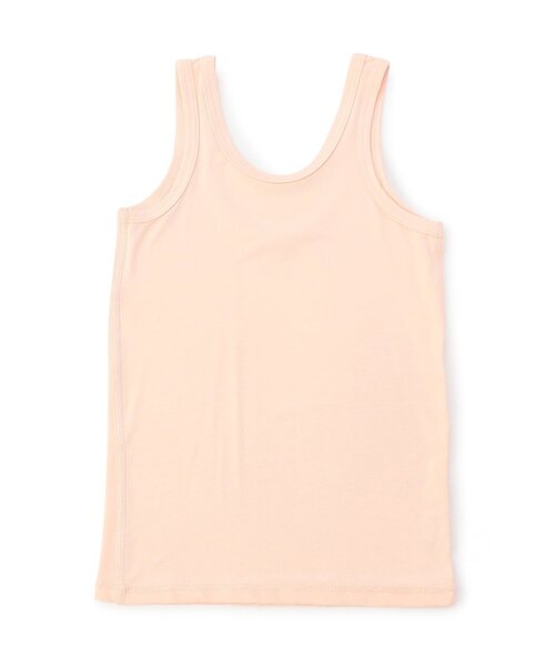 apres les cours(アプレレクール)の「【WEB限定/ジュニア対応】ひんやり天竺深あきインナータンク(インナーウェア/肌着・キッズ・ブラック/グレー/オフホワイト/ベージュ/ラベンダー/サーモンピンク・90/100/110/120/80/130/140)」の10枚目の写真