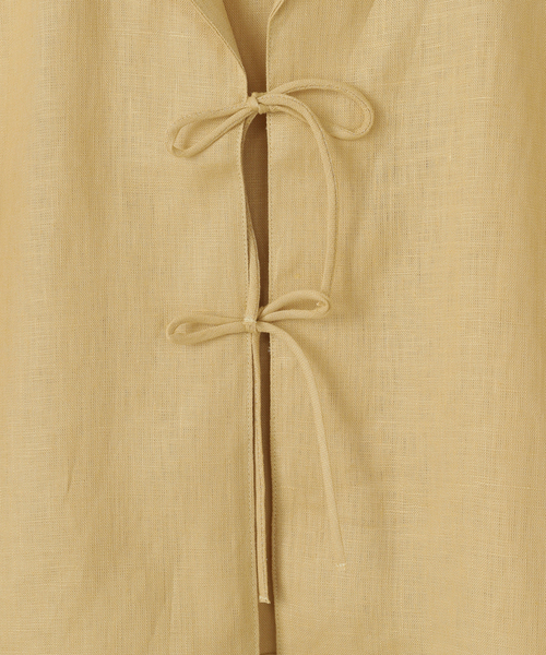 RITA ROW（リタロウ）の「【Rita Row/リタロウ】 AMBER BLOUSE：ブラウス（シャツ/ブラウス・レディース・マルーン・SMALL）」の4枚目の写真