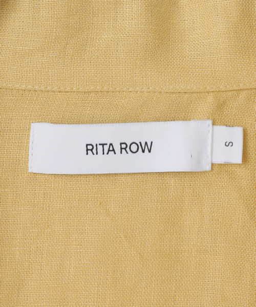 RITA ROW（リタロウ）の「【Rita Row/リタロウ】 AMBER BLOUSE：ブラウス（シャツ/ブラウス・レディース・マルーン・SMALL）」の5枚目の写真