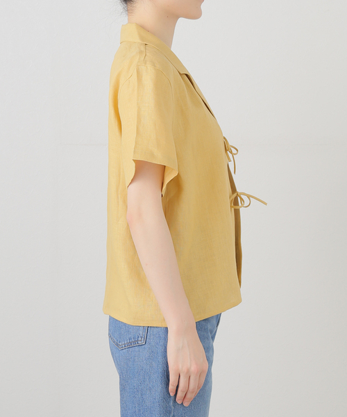RITA ROW（リタロウ）の「【Rita Row/リタロウ】 AMBER BLOUSE：ブラウス（シャツ/ブラウス・レディース・マルーン・SMALL）」の11枚目の写真