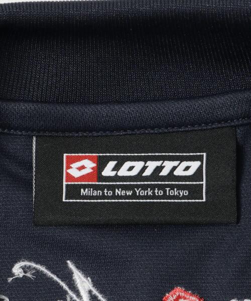 LOTTO(ロット)の「LOTTO ONE POINT LOGO PRA-SHIRTS(Tシャツ/カットソー・メンズ・ネイビー/ホワイト/ブラック・MEDIUM/LARGE/X-LARGE)」の10枚目の写真