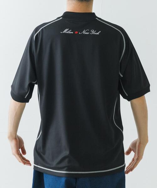 LOTTO（ロット）の「LOTTO　ONE POINT LOGO PRA-SHIRTS（Tシャツ/カットソー・メンズ・ネイビー/ホワイト/ブラック・MEDIUM/LARGE/X-LARGE）」の16枚目の写真