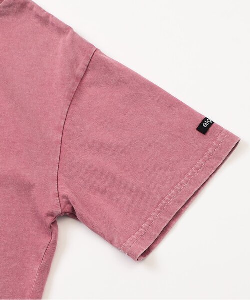 algy（アルジー）の「ピグメント風アップリケロゴ半袖T（Tシャツ/カットソー・キッズ・チャコール/カーキ/ピンク・X-SMALL/XX-SMALL/SMALL/MEDIUM）」の13枚目の写真