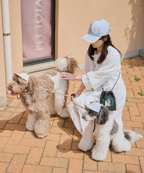 ROPE' PICNIC(ロペピクニック)の「【DOG】【comif(コミフ)×ROPE' PICNIC】刺繍お散歩ショルダーバッグ(ショルダーバッグ・レディース・ブラック/ピンク系その他2・FREE)」の9枚目の写真