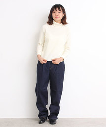 yuni | ムラ糸ルーズデニム　ダボパンツ(デニムパンツ)