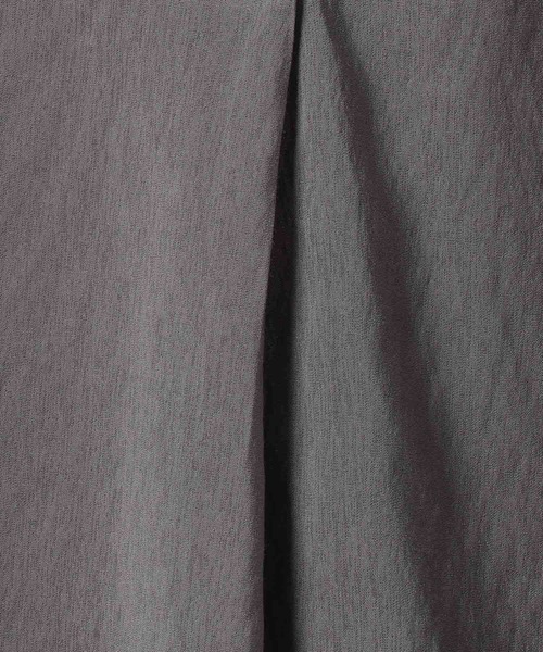 BAYFLOW（ベイフロー）の「[ひんやりとした肌触り]シアースキッパーシャツ（シャツ/ブラウス・レディース・チャコール/ライトグレー/ライトブルー・FREE）」の21枚目の写真