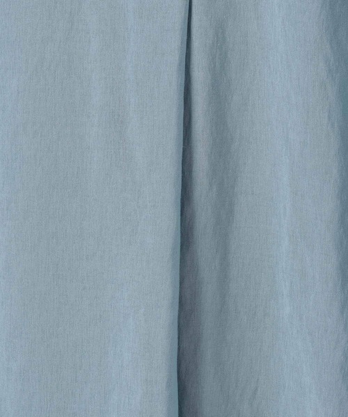 BAYFLOW（ベイフロー）の「[ひんやりとした肌触り]シアースキッパーシャツ（シャツ/ブラウス・レディース・チャコール/ライトグレー/ライトブルー・FREE）」の22枚目の写真