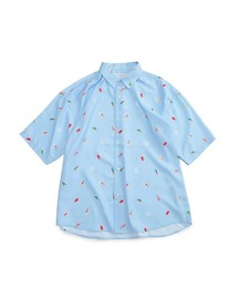 Candy Fantasy 柄シャツ 半袖 シャツ メンズ レディース 動物 アニマル 猫 ペンギン