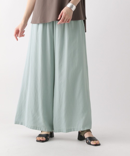 Elura（エルーラ）の「シャリサラワイドパンツ〈低身長サイズあり〉/450247（その他パンツ・レディース・ブラック/ベージュ/グリーン系その他/ダークブラウン/ブラウン系その他/ネイビー・SMALL/MEDIUM/LARGE/FREE(S)）」の20枚目の写真