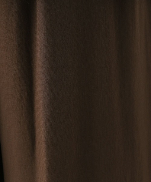 Elura（エルーラ）の「シャリサラワイドパンツ〈低身長サイズあり〉/450247（その他パンツ・レディース・ブラック/ベージュ/グリーン系その他/ダークブラウン/ブラウン系その他/ネイビー・SMALL/MEDIUM/LARGE/FREE(S)）」の8枚目の写真