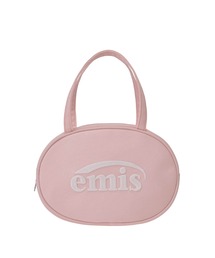 【美品】emis ピンク ホワイト ハンドバッグ EMIS｜イミスのバッグ（ピンク/桃色系）通販 - ZOZOTOWN
