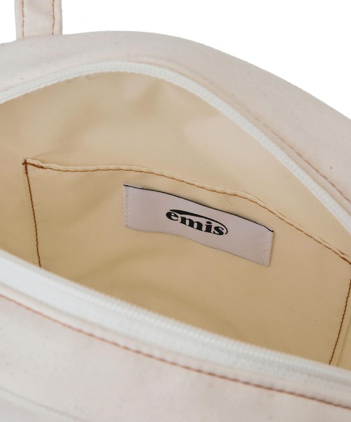 EMIS(イミス)の「ROUND MINI BAG(トートバッグ・レディース・ブルー/ピンク/アイボリー/ブラック・FREE)」の13枚目の写真