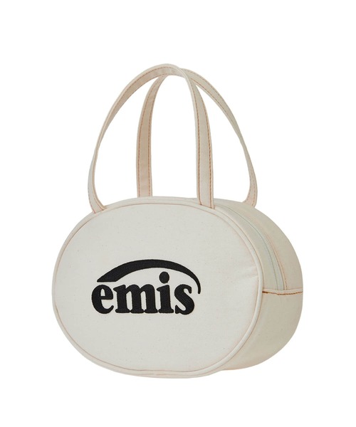 EMIS(イミス)の「ROUND MINI BAG(トートバッグ・レディース・ブルー/ピンク/アイボリー/ブラック・FREE)」の11枚目の写真