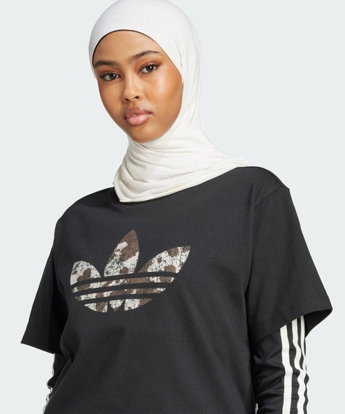 Maa様❤️adidas Original 美品 ばりかわい♡半袖 アディダス オリジナルス 半袖Tシャツ / アディダスオリジナルス