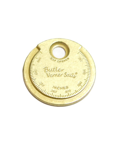 Butler Verner Sails（バトラーヴァーナーセイルス）の「Butler Verner Sails ｷｯﾌﾟ GAP TOOL KEY HOLDER（キーホルダー・メンズ・ブラック/シルバー/ゴールド・FREE）」の4枚目の写真