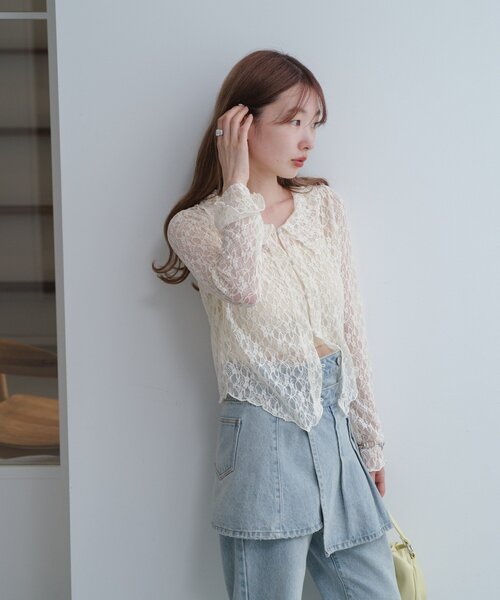Kastane（カスタネ）の「【新色追加/S.Mサイズ展開】衿付き