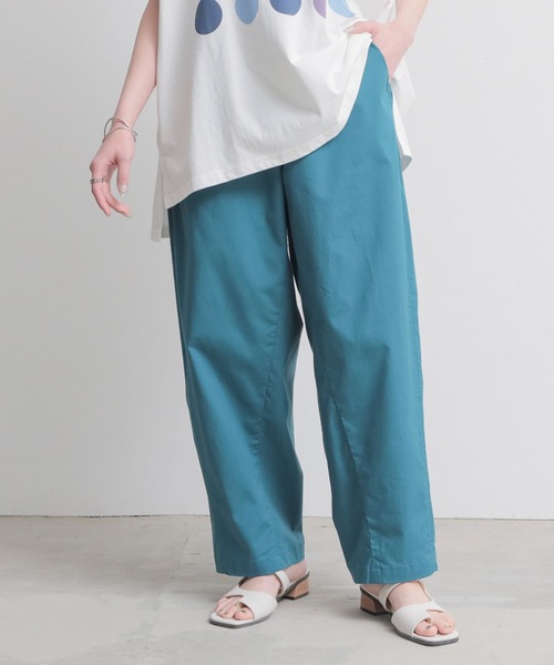 n'OrLABEL（ノアールレーベル）の「【機能素材】『イージーバックタックパンツ』（その他パンツ・レディース・ブルーグリーン/ベージュ/ブラック・2/1）」の9枚目の写真