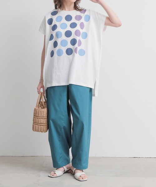 n'OrLABEL（ノアールレーベル）の「【機能素材】『イージーバックタックパンツ』（その他パンツ・レディース・ブルーグリーン/ベージュ/ブラック・2/1）」の10枚目の写真