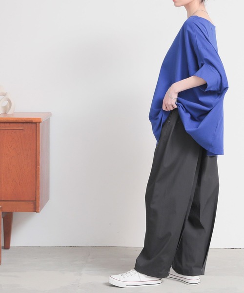 n'OrLABEL（ノアールレーベル）の「【機能素材】『イージーバックタックパンツ』（その他パンツ・レディース・ブルーグリーン/ベージュ/ブラック・2/1）」の17枚目の写真