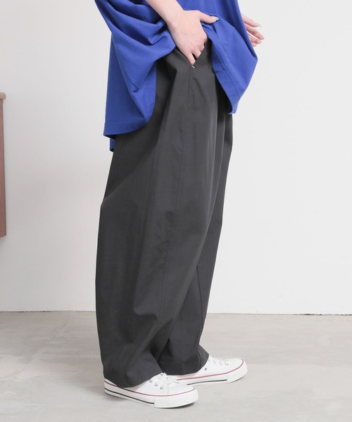 n'OrLABEL（ノアールレーベル）の「【機能素材】『イージーバックタックパンツ』（その他パンツ・レディース・ブルーグリーン/ベージュ/ブラック・2/1）」の18枚目の写真