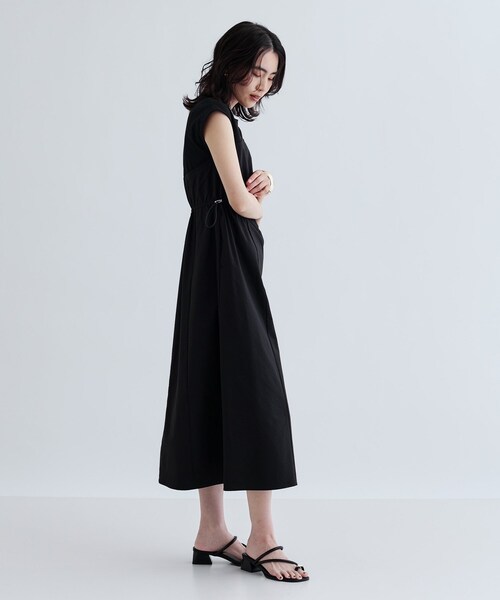 GALLEST(ギャレスト)の「ストライプサッカービスチェワンピース(ワンピース・レディース・ブラック/ブラウン系その他・36/38/40)」の9枚目の写真