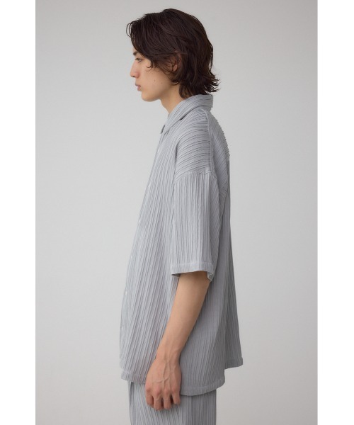 AZUL by moussy(アズールバイマウジー)の「タック楊柳リラックスシャツ(シャツ/ブラウス・メンズ・ライトグレー/グリーン/ブラック・MEDIUM/LARGE)」の15枚目の写真