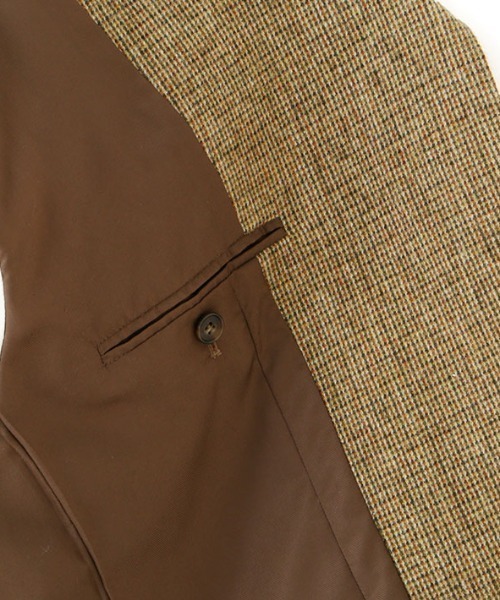 ZOZO限定カラー】チェックツィードテーラージャケット（テーラード