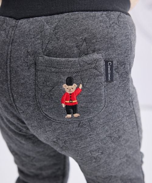 combimini（コンビミニ）の「あったかニットキルトパンツ（星）（その他パンツ・キッズ・ダークグレー・80/90/100/110/120）」の3枚目の写真