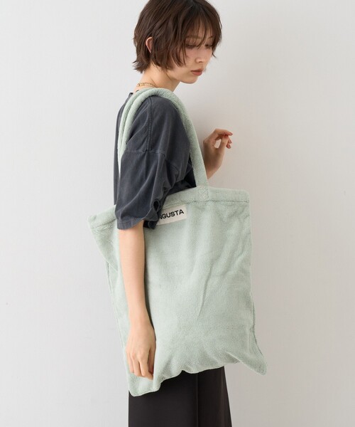 BONGUSTA(ボングスタ)の「【追加】【BONGUSTA/ボングスタ】NARAM TOTEBAG/無地/トートバッグ/A4収納可能(トートバッグ・レディース・ダークブラウン/ピンク/ライトブルー・フリー)」の4枚目の写真