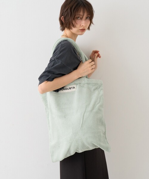 BONGUSTA(ボングスタ)の「【追加】【BONGUSTA/ボングスタ】NARAM TOTEBAG/無地/トートバッグ/A4収納可能(トートバッグ・レディース・ダークブラウン/ピンク/ライトブルー・フリー)」の6枚目の写真